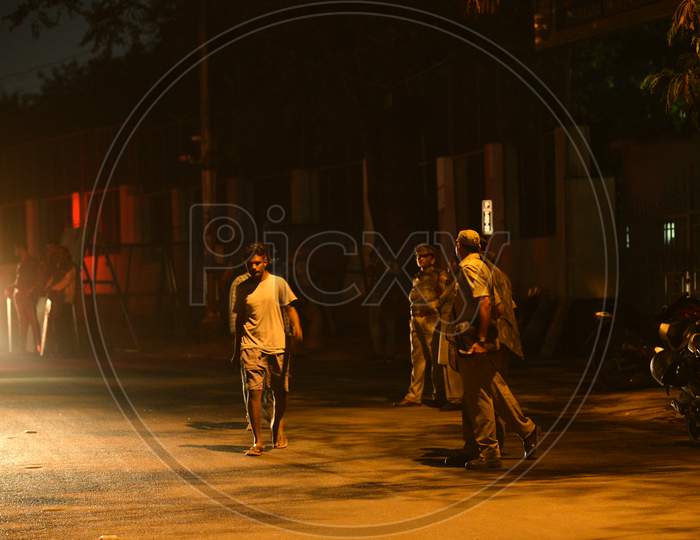 Osmania University Gates have been closed to public on Dec 17  evening following the protests by students of HCU,OU,EFLU inside the campus