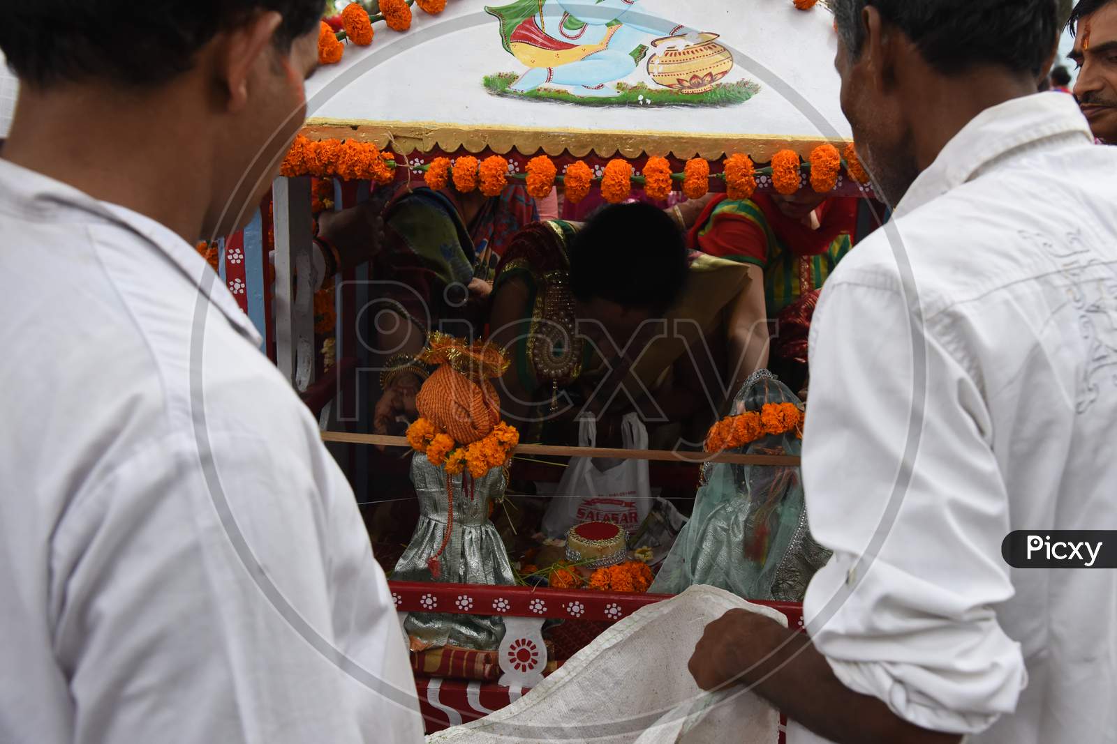 Gungar Festival Celebrations in Guwahati City, Assam March 30 2017
