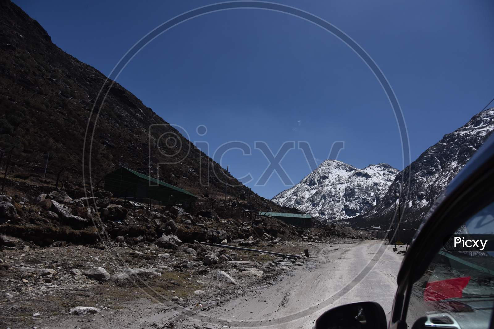 Ghat Roads into Mountains In Arunachal Pradesh