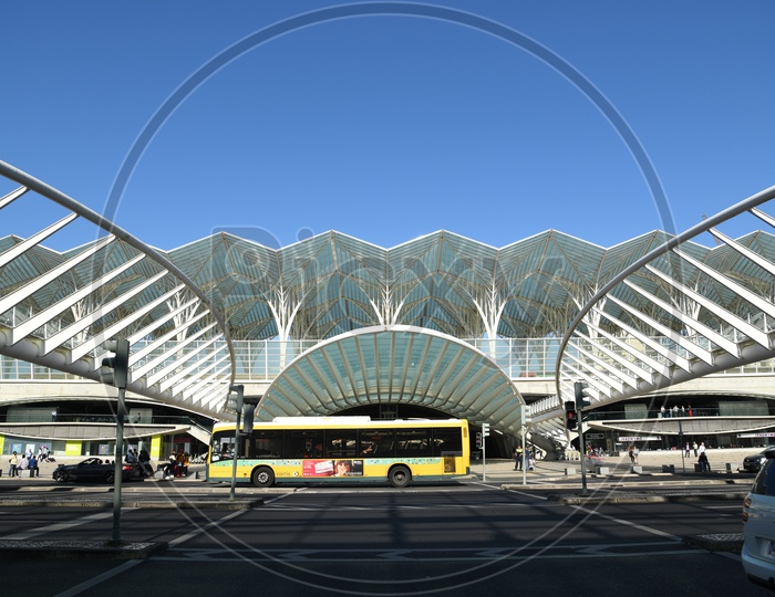 Gare do Oriente or the Lisbon Oriente Station  is the main Portuguese intermodal transport hubs in Lisbon