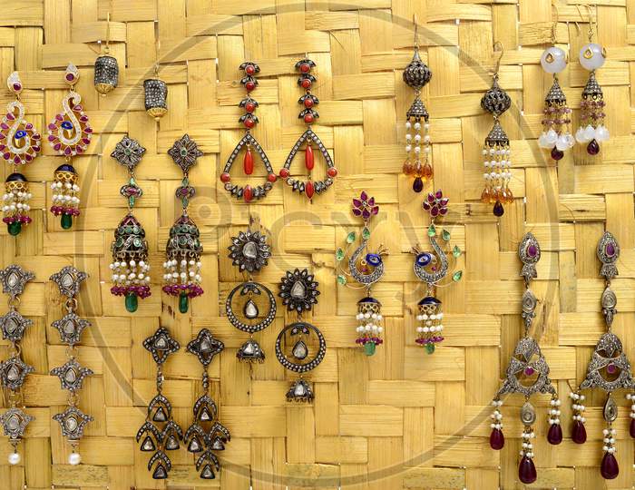 A Display of ancient fashion jewelry
