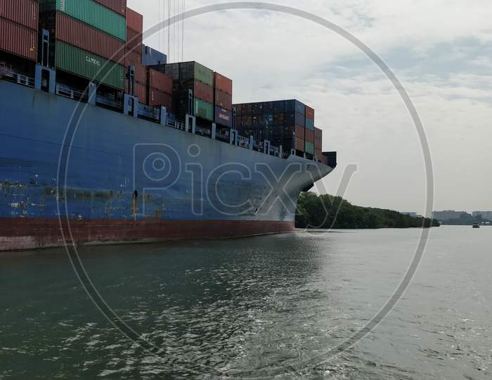 Dubai Container at Cochin Port