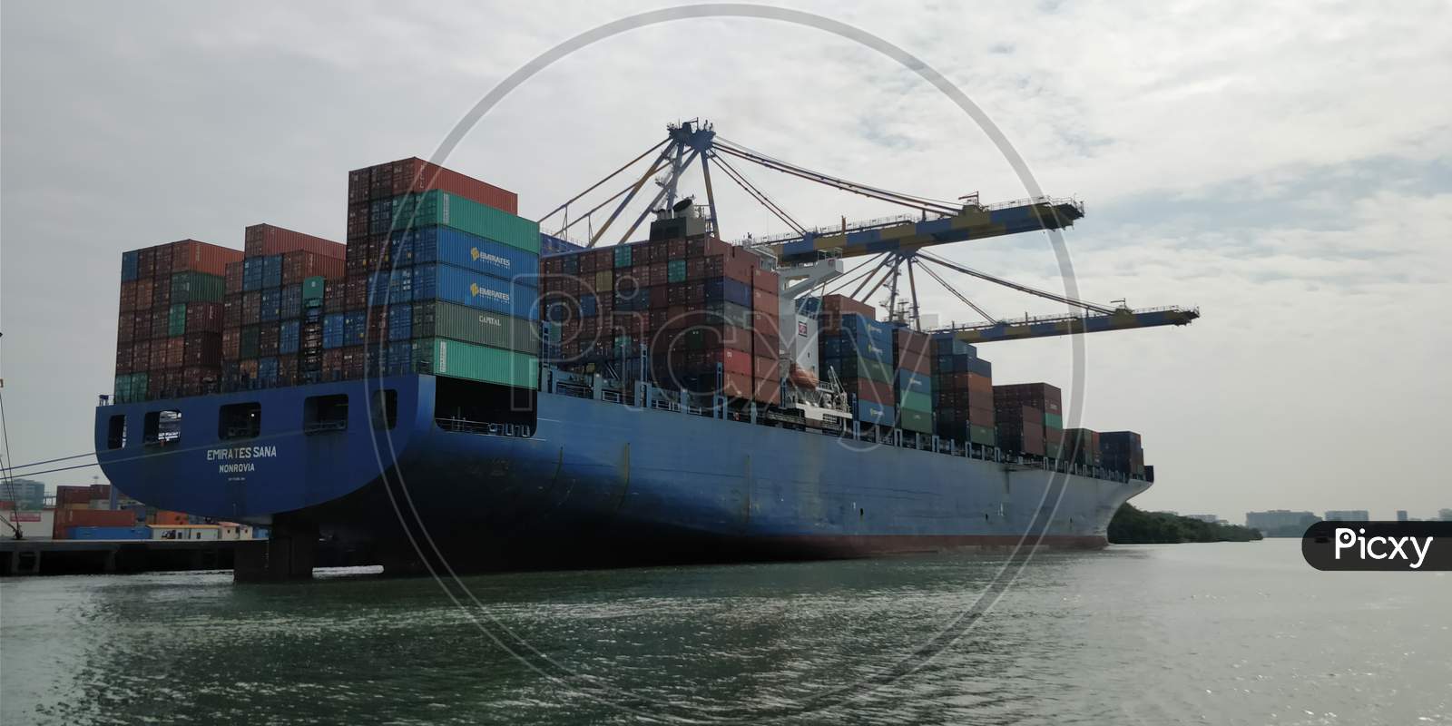 Dubai based International Container at Cochin port