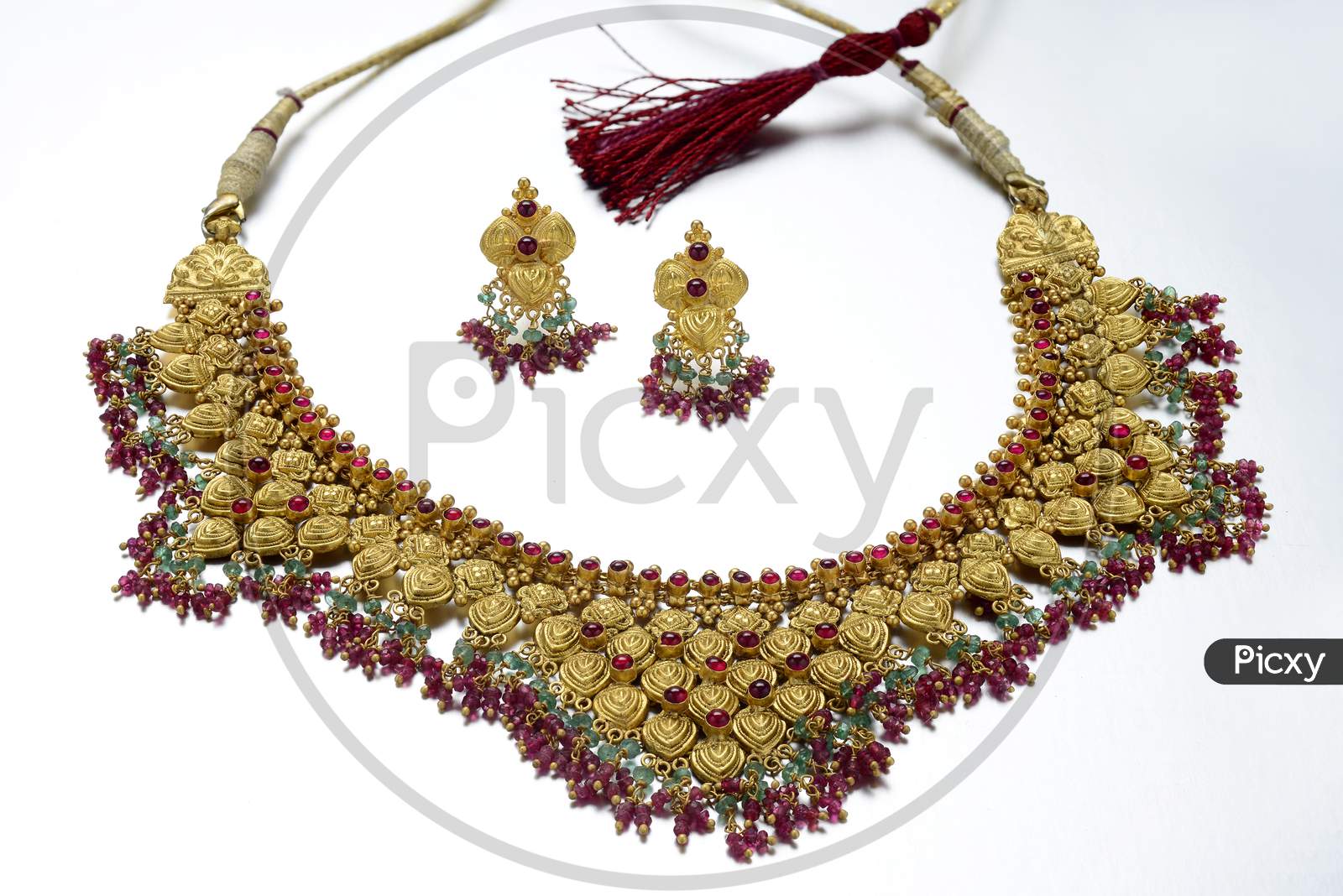 Ruby Jewelry Necklace