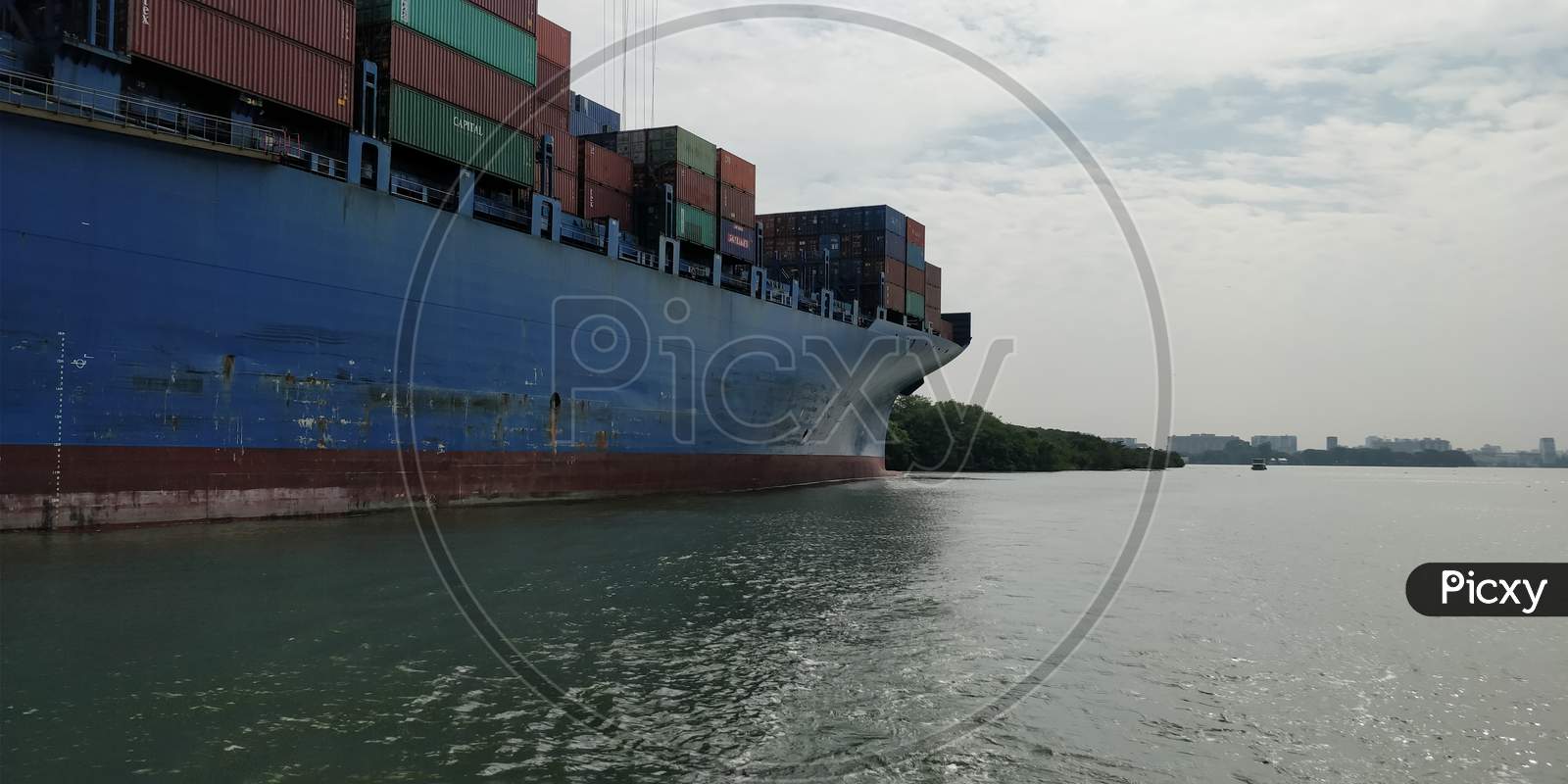 Dubai Container at Cochin Port