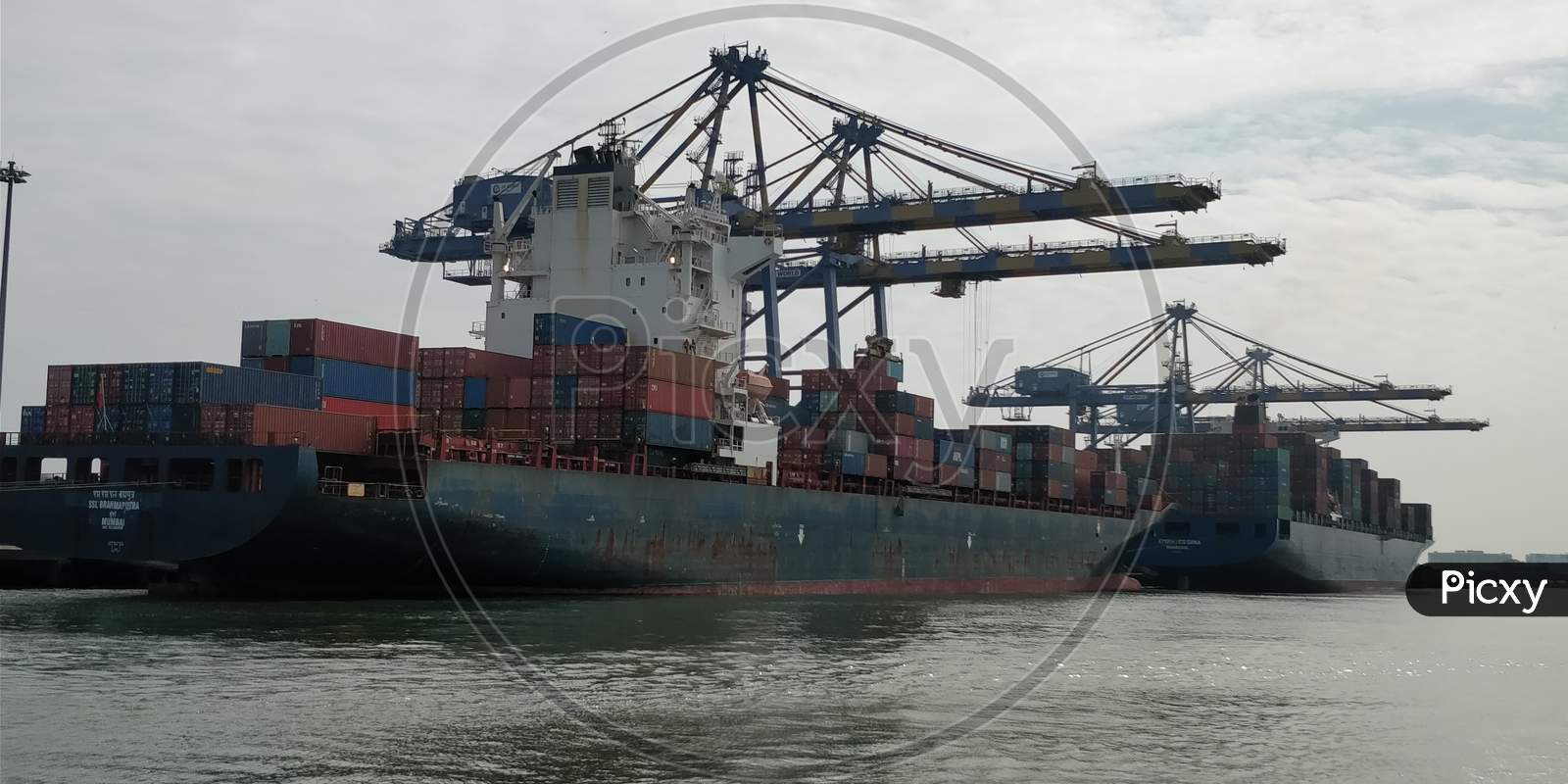 International ship from Cochin port to Dubai
