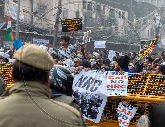 Delhi police and RAF to control the situation during Protest Against CAA(Citizenship Amendment Act 2019) and NRC(National Register of Citizens)