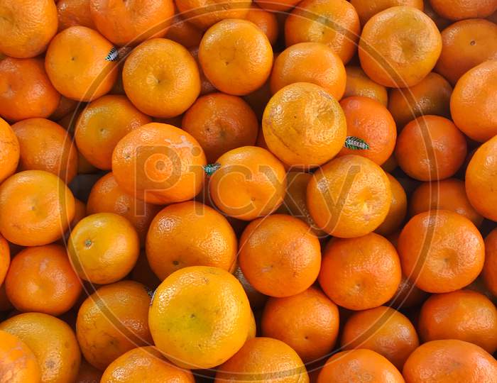 Closeup Shot of Oranges