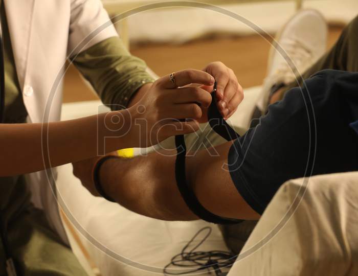 Blood Donation in an Hospital