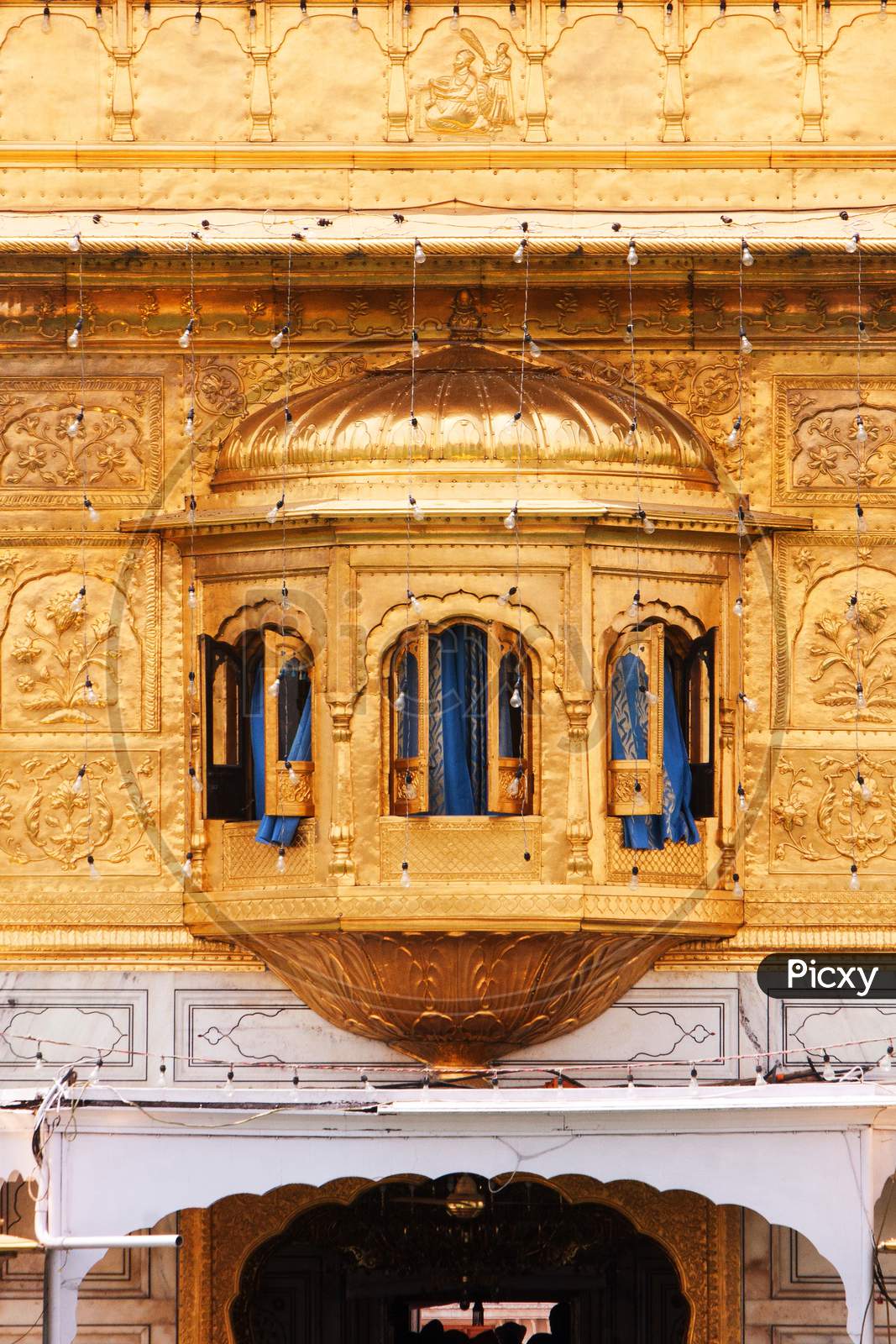 Window from eastern side of the Golden Temple