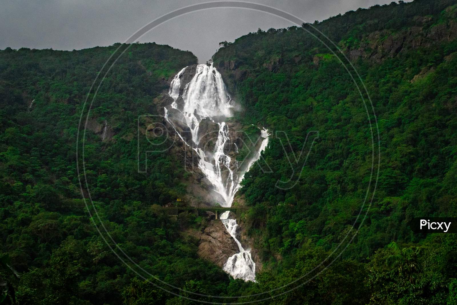 Doodhsagar Water Falls in Goa