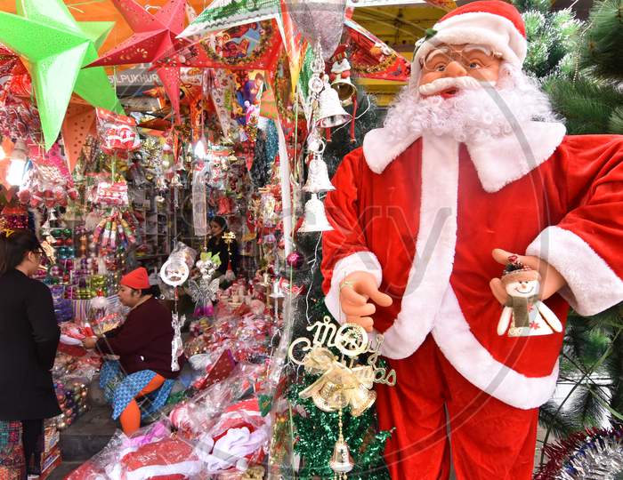Christmas Decorative Articles Shopping in  Vendor Shops In Guwahati