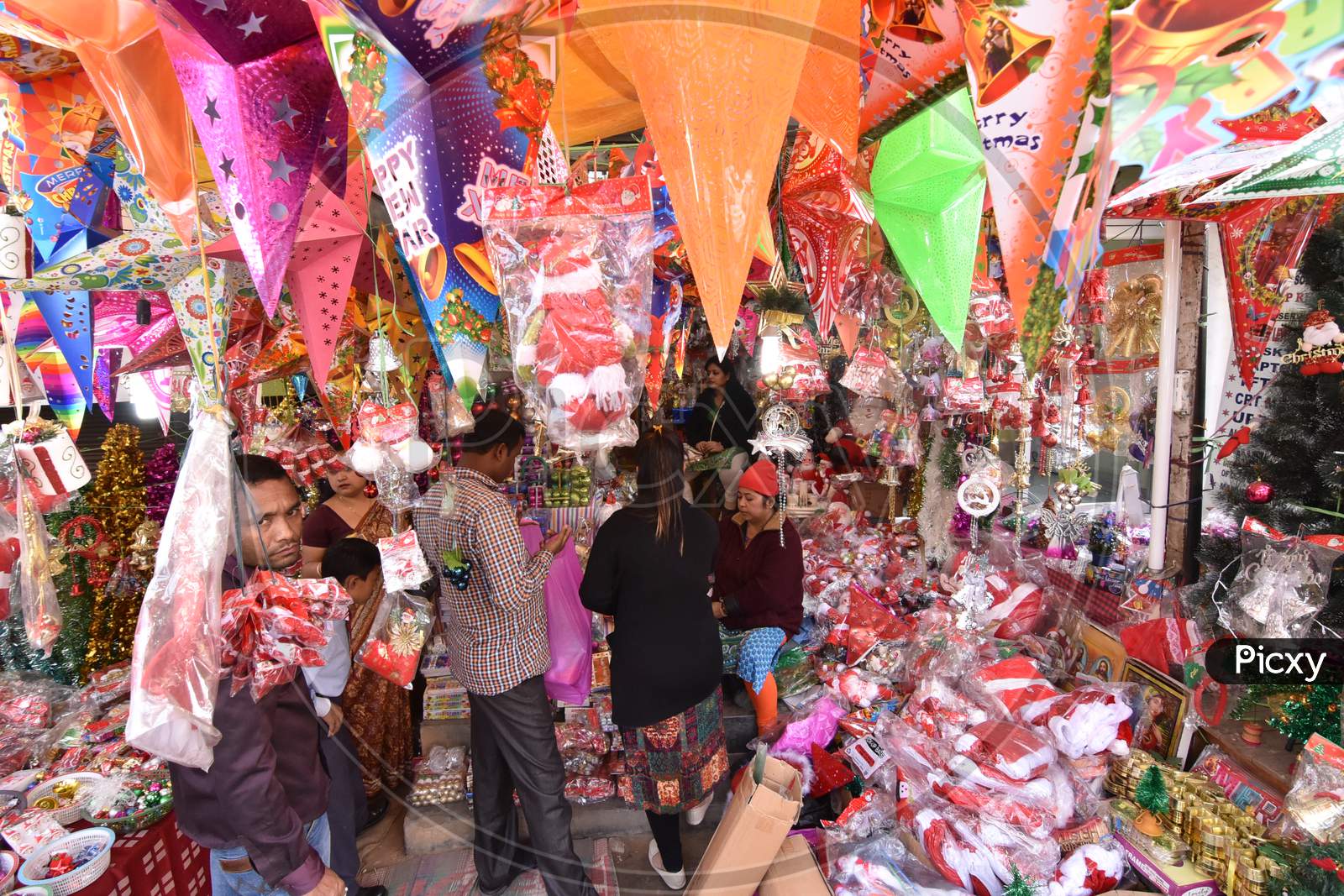 Christmas Decorative Articles Shopping in  Vendor Shops In Guwahati