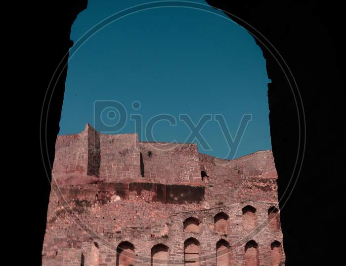 Architectural View Of Golconda Fort