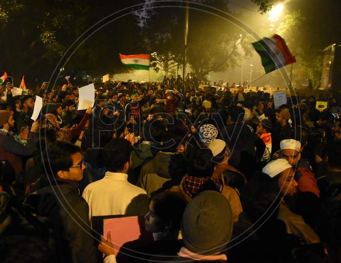 Protest against CAA+NRC & Police brutality on students in New Delhi.