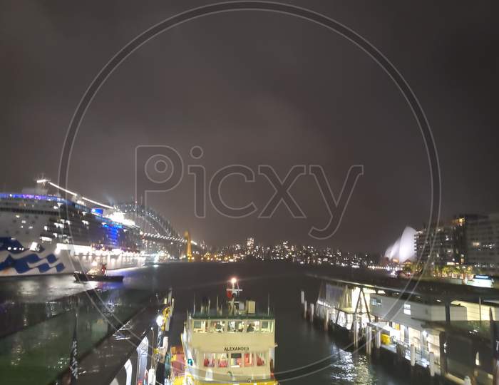 Night views of sydney