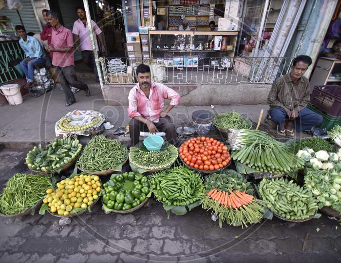 Vegetable Vendor in Guwahati Market