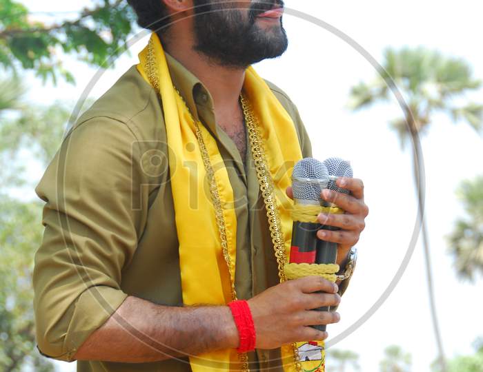 Jr NTR Speaking At TDP Party Election Campaign Rally