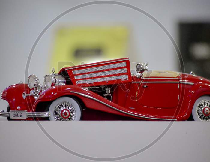 Miniature Merc Model Car