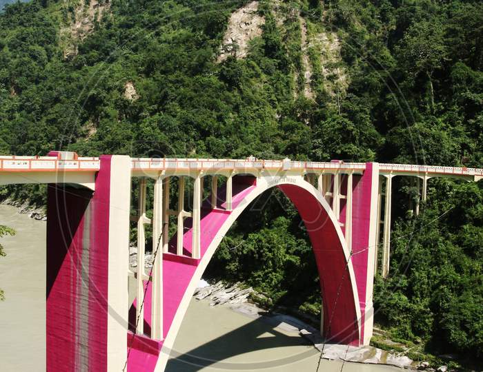 Coronation Bridge on Teesta river in Sevok