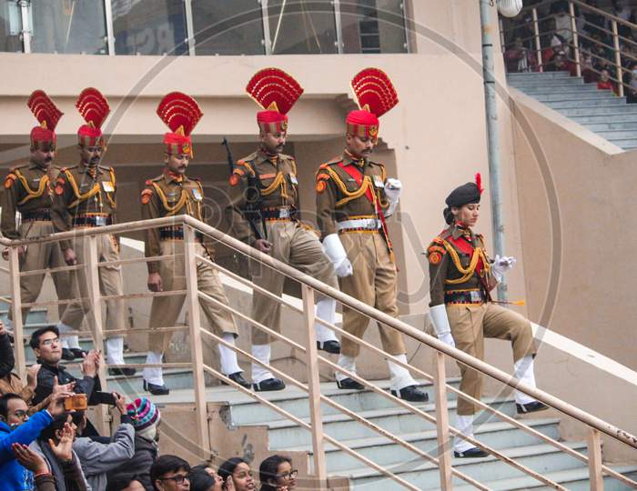 Indian Army at Wagha border