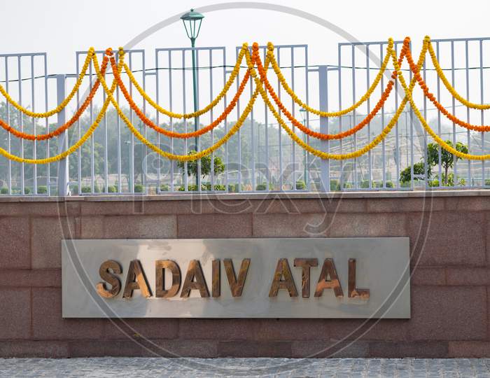 Sadaiv Atal, Samadhi of Former Prime Minister Atal Bihari Vajpayee