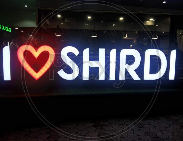 I Love Shirdi Symbol
