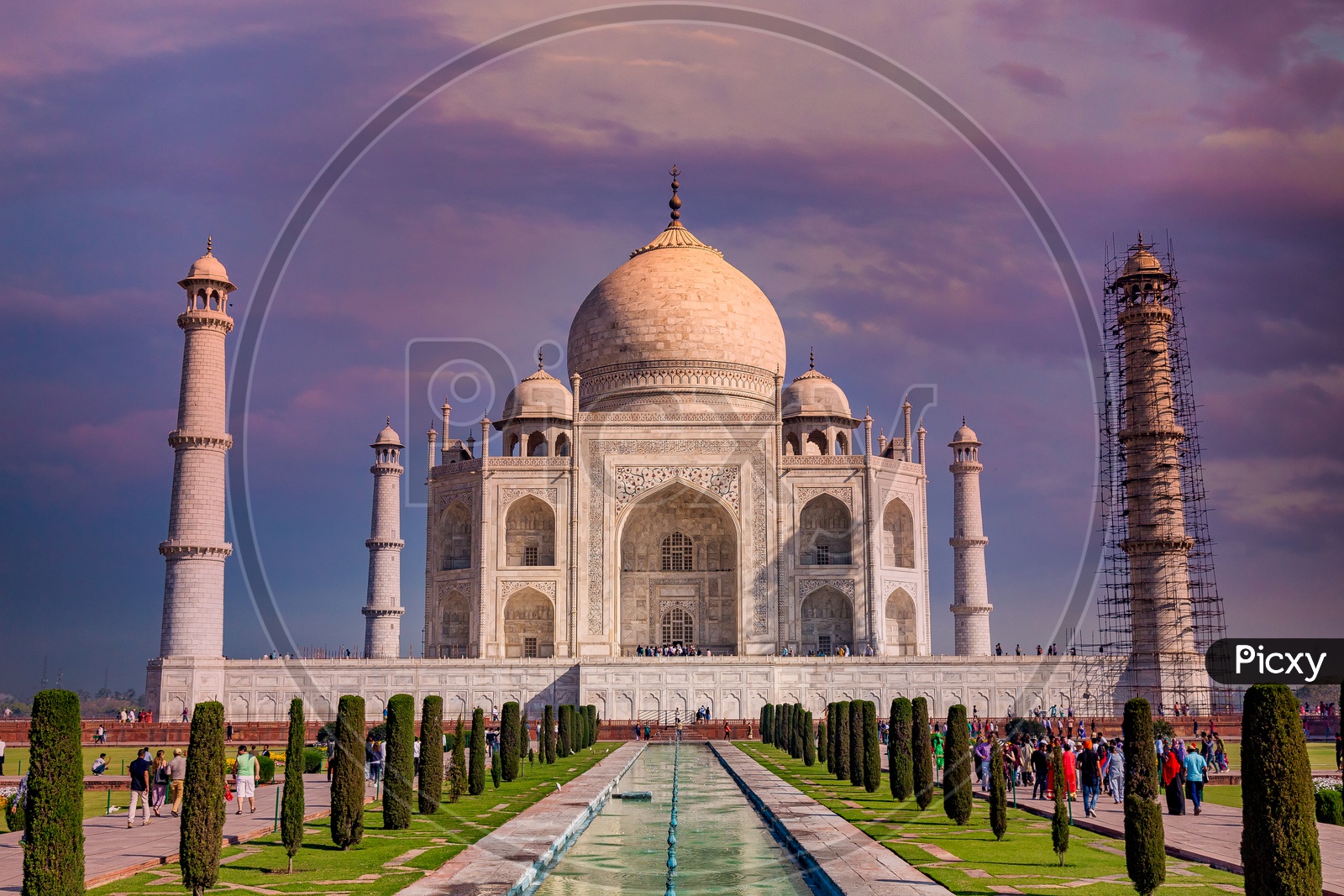 Taj Mahal, One of the Seven Wonders in the World & its Premises