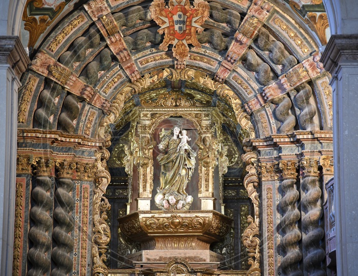 Interior Of a Church in Lisbon