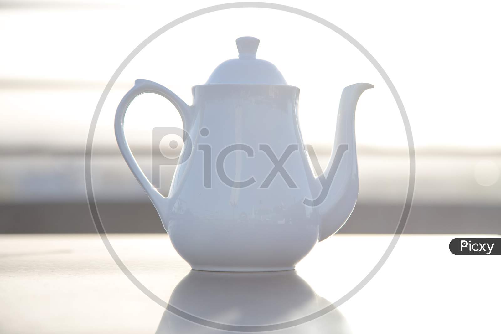 Closeup Shot of Teapot