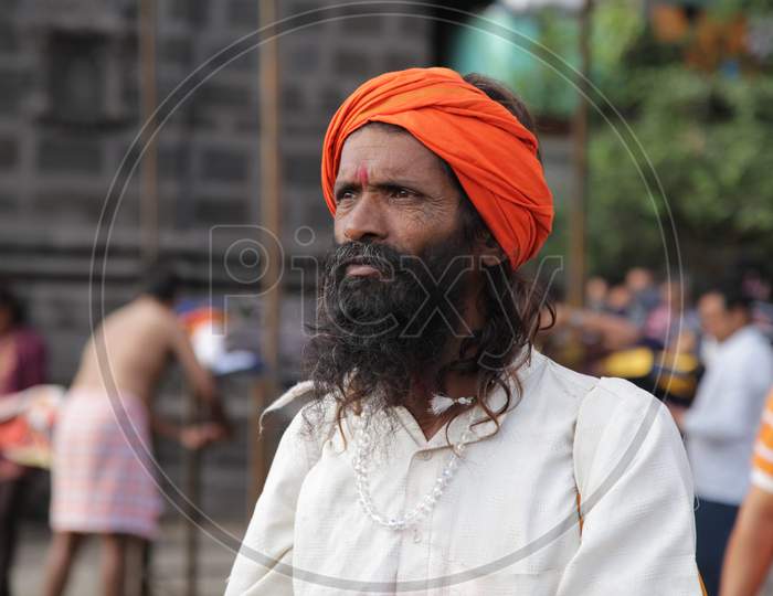 Hindu Priests or Sadhu's in Kumbh Mela, Ujjain, Madhya Pradesh