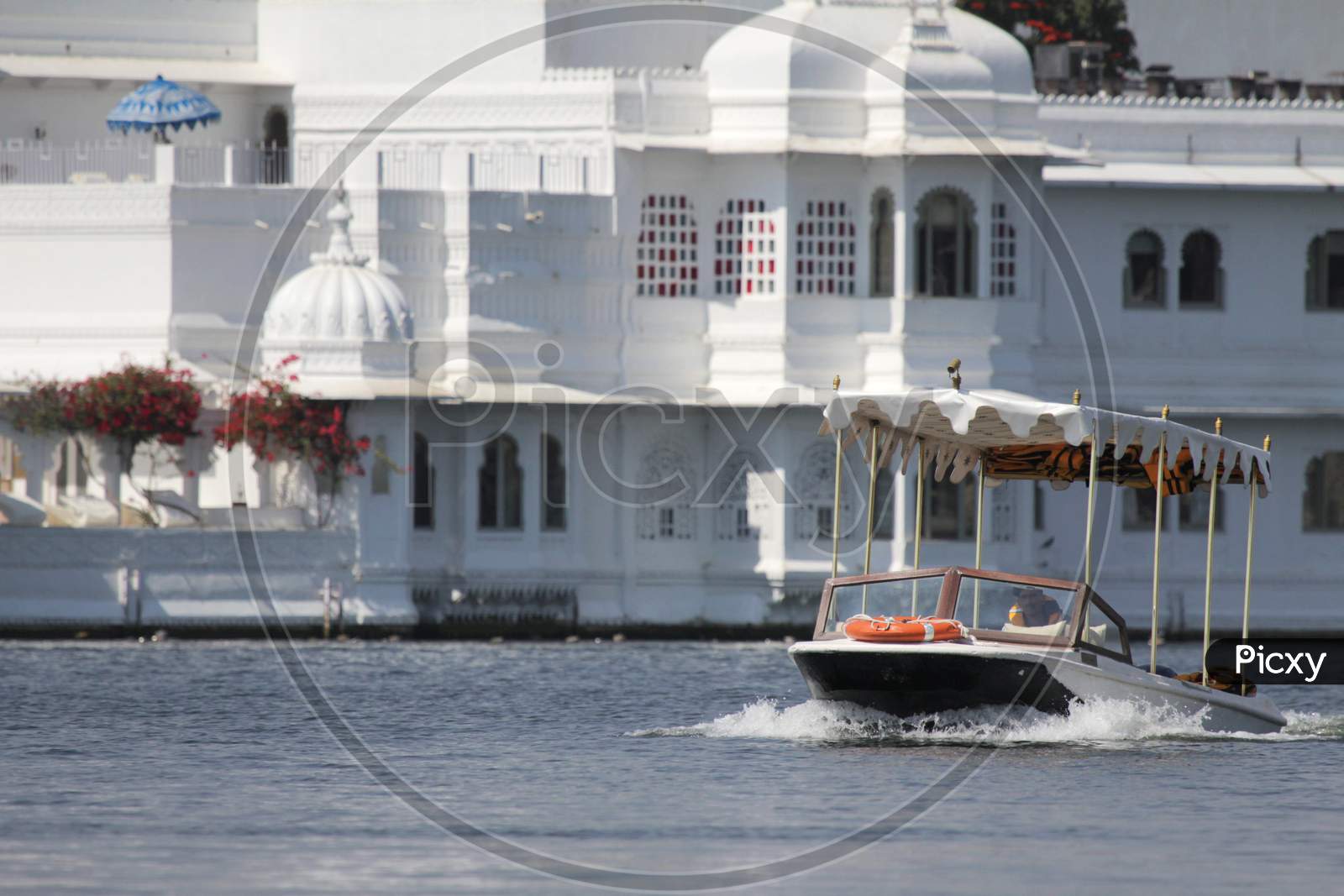 Speed Boat at Taj Lake Palace, Udaipur