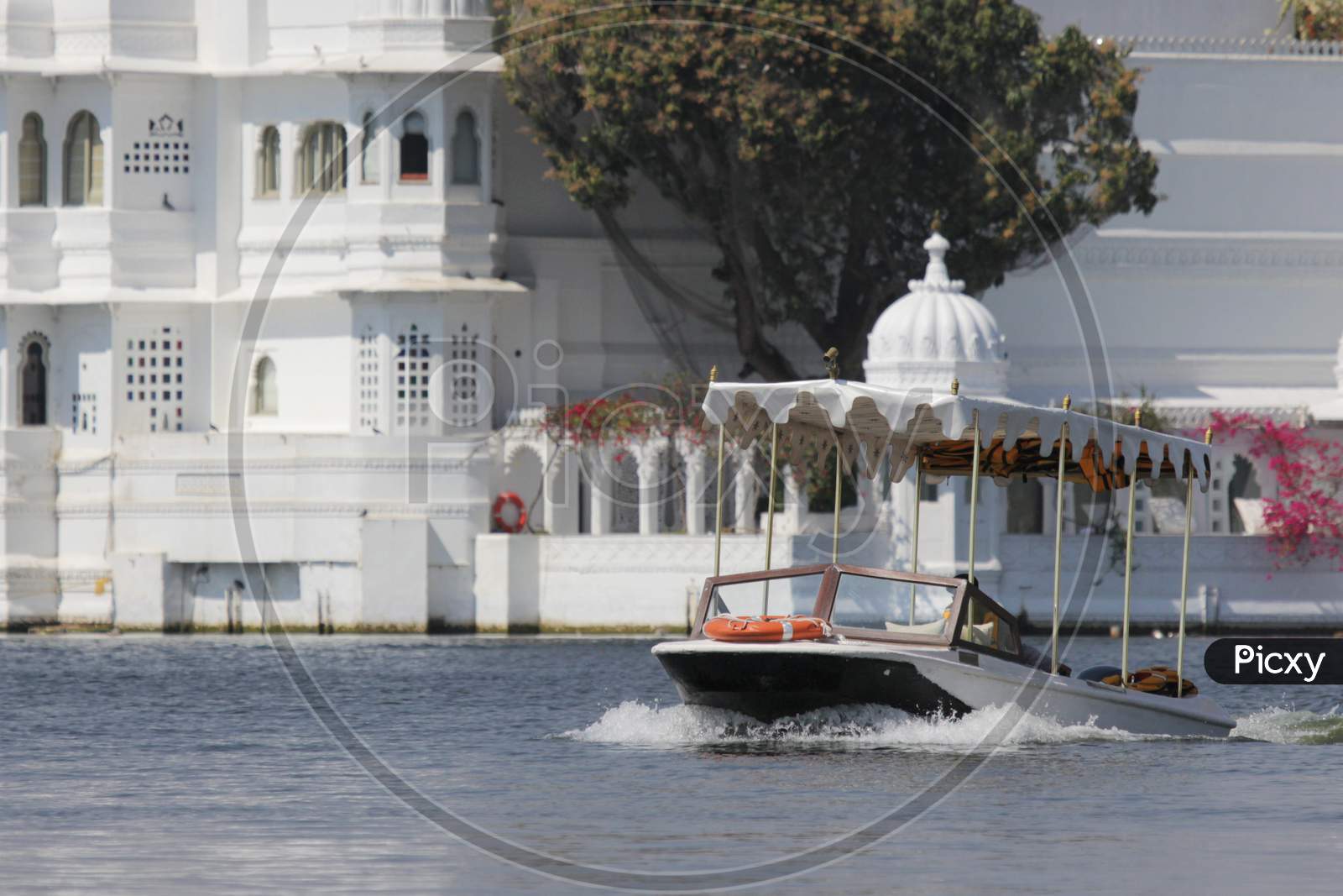 Speed Boat at Lake Palace, Udaipur