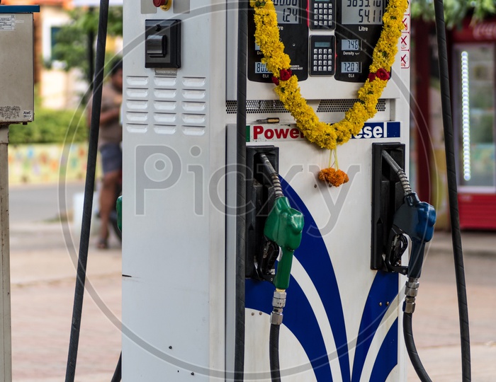 newly opened petrol pump