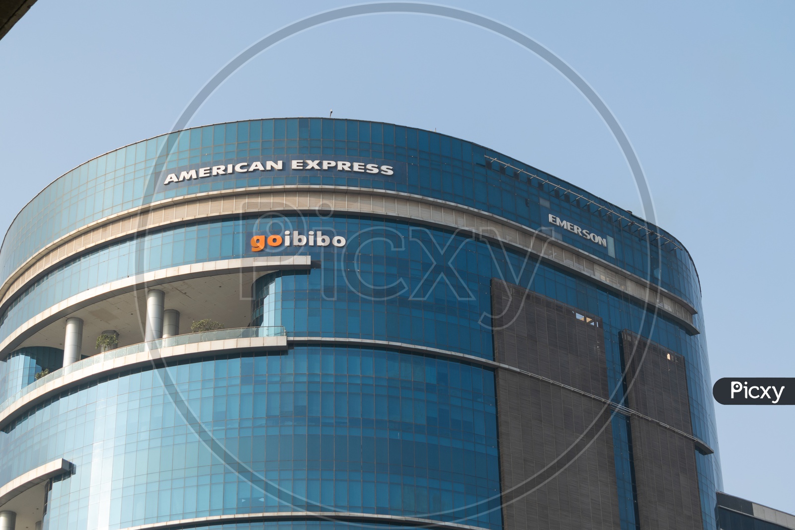 American express Goibibo Emerson Electric Office In A Building At DLF Cyber City