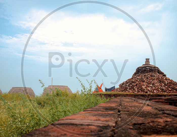 Historicsite Hindu temple Stupa Landscape Ruins Unesco world heritage site Architecture