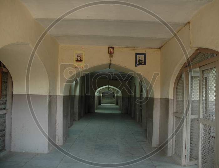 Corridor In  Government City College in  Hyderabad