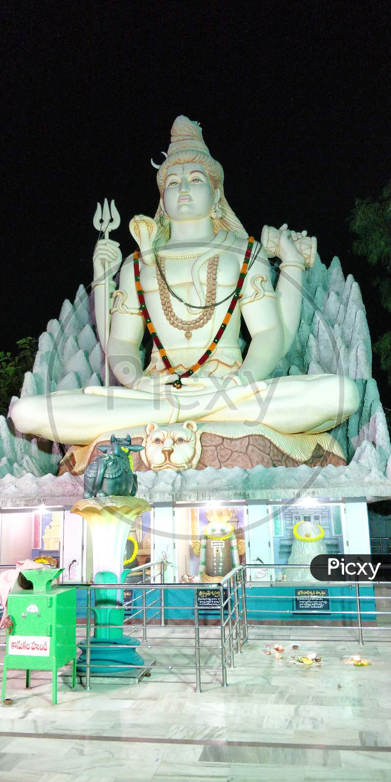 Lord shiva statue at my town