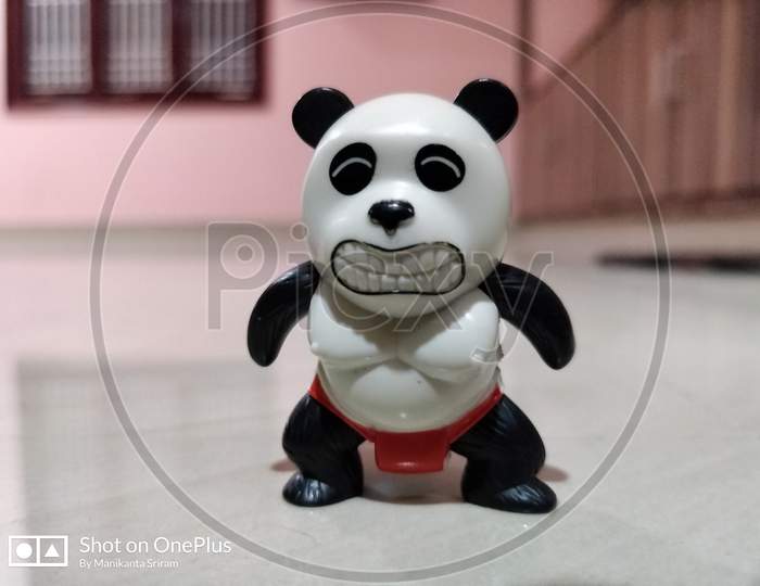 Panda toy in my house