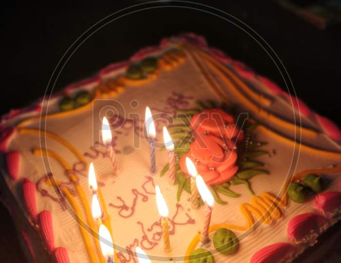 Birthday cake of my friend