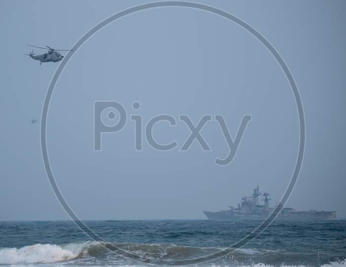 Indian Navy  Demonstrations During Indian Navy Day Celebrations At Visakhapatnam December 4 2019