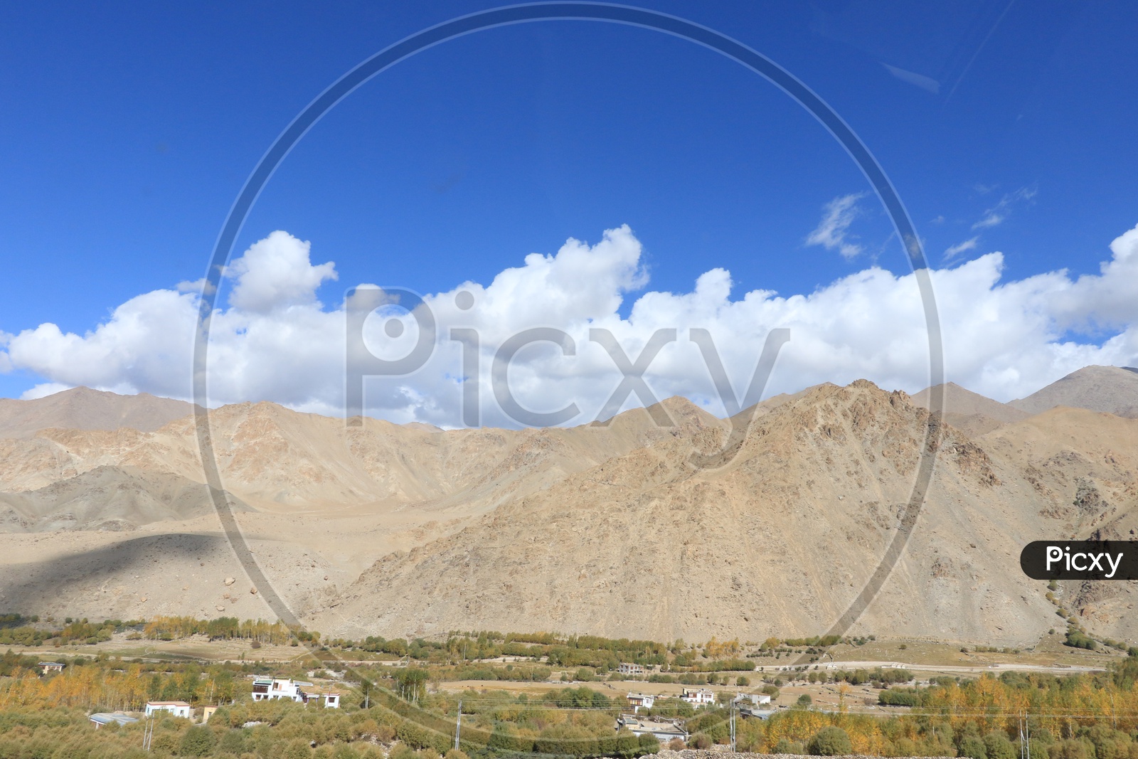 A Village In the Valleys Of Leh
