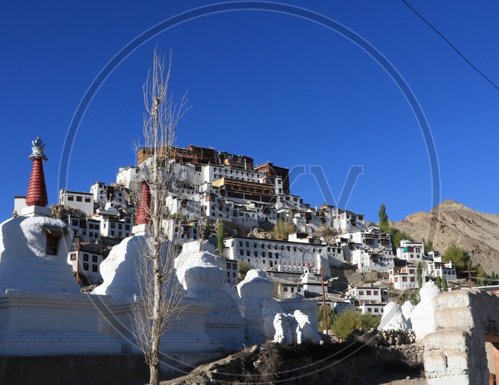 Thiksey Monastery at Leh