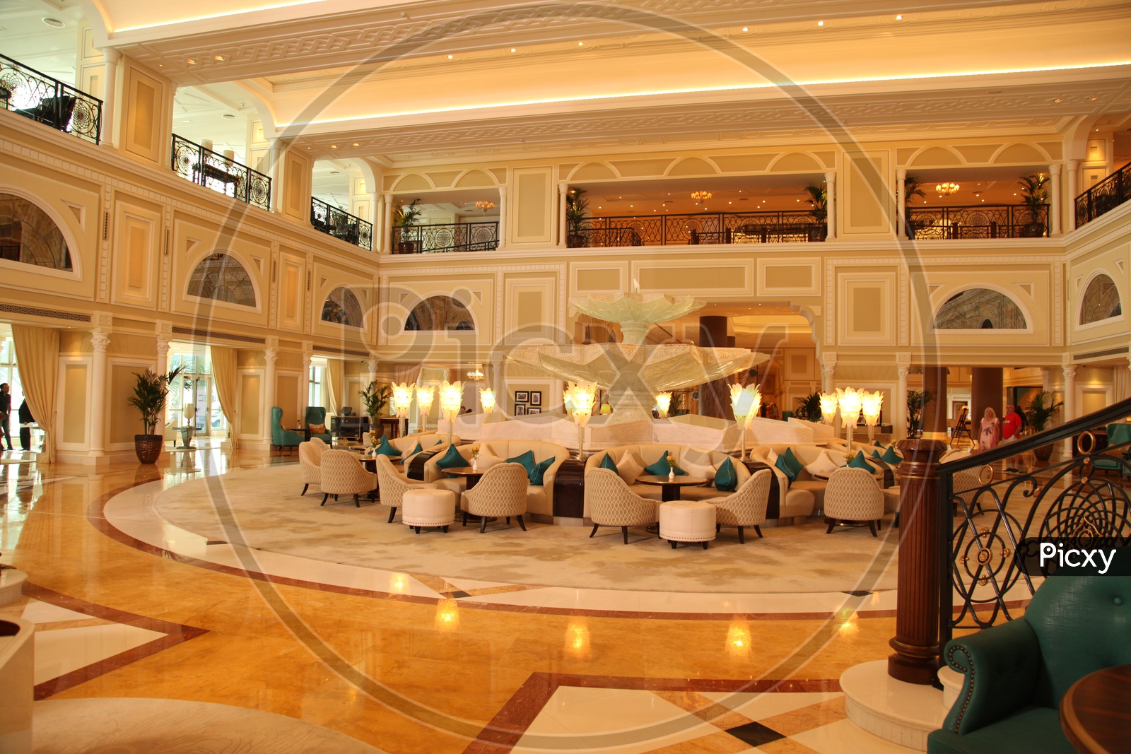 Interior luxury furniture of a Hotel