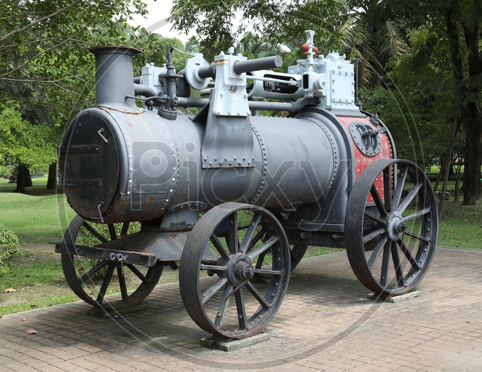 Portable Old Steam Engines