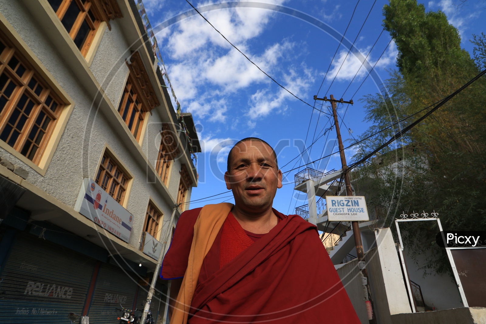 A monk in Leh