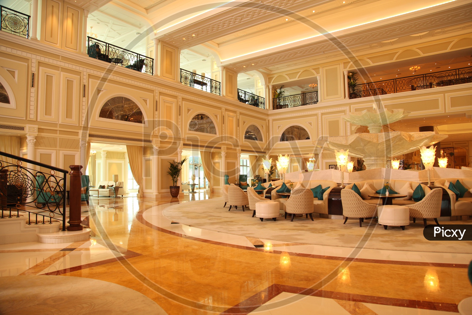 Interior luxury furniture of a Hotel