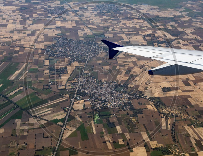 Delhi in Aerial View