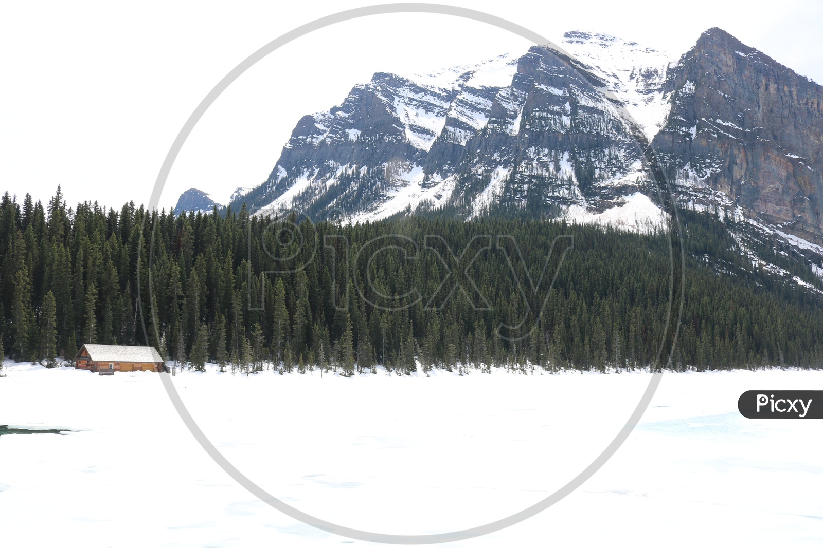 Cottage by Lake Louise