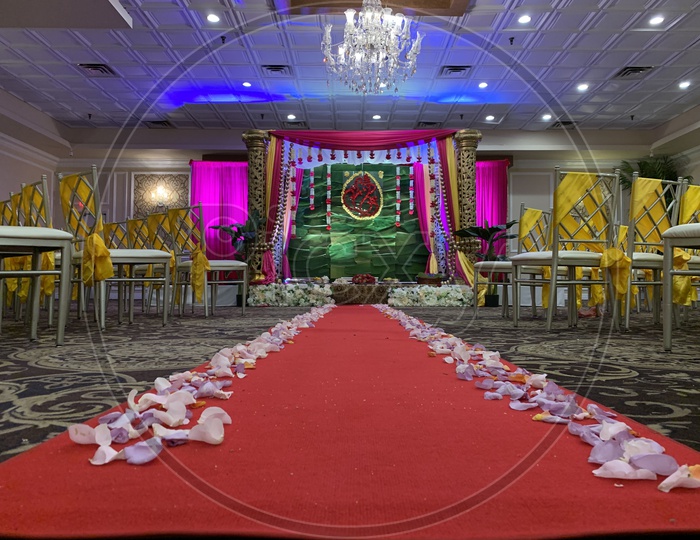 Wedding hall - Beautifully decorated